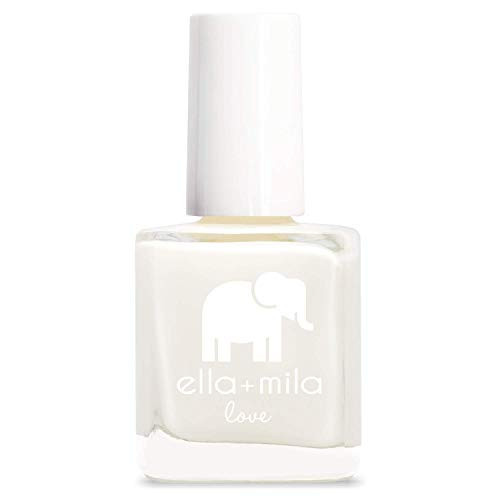 ella+mila Professional, Quick Dry, Long-Lasting & Chip-Resistant White Nail Polishes (Pure Love - 0.45 fl oz) | Amazon (US)