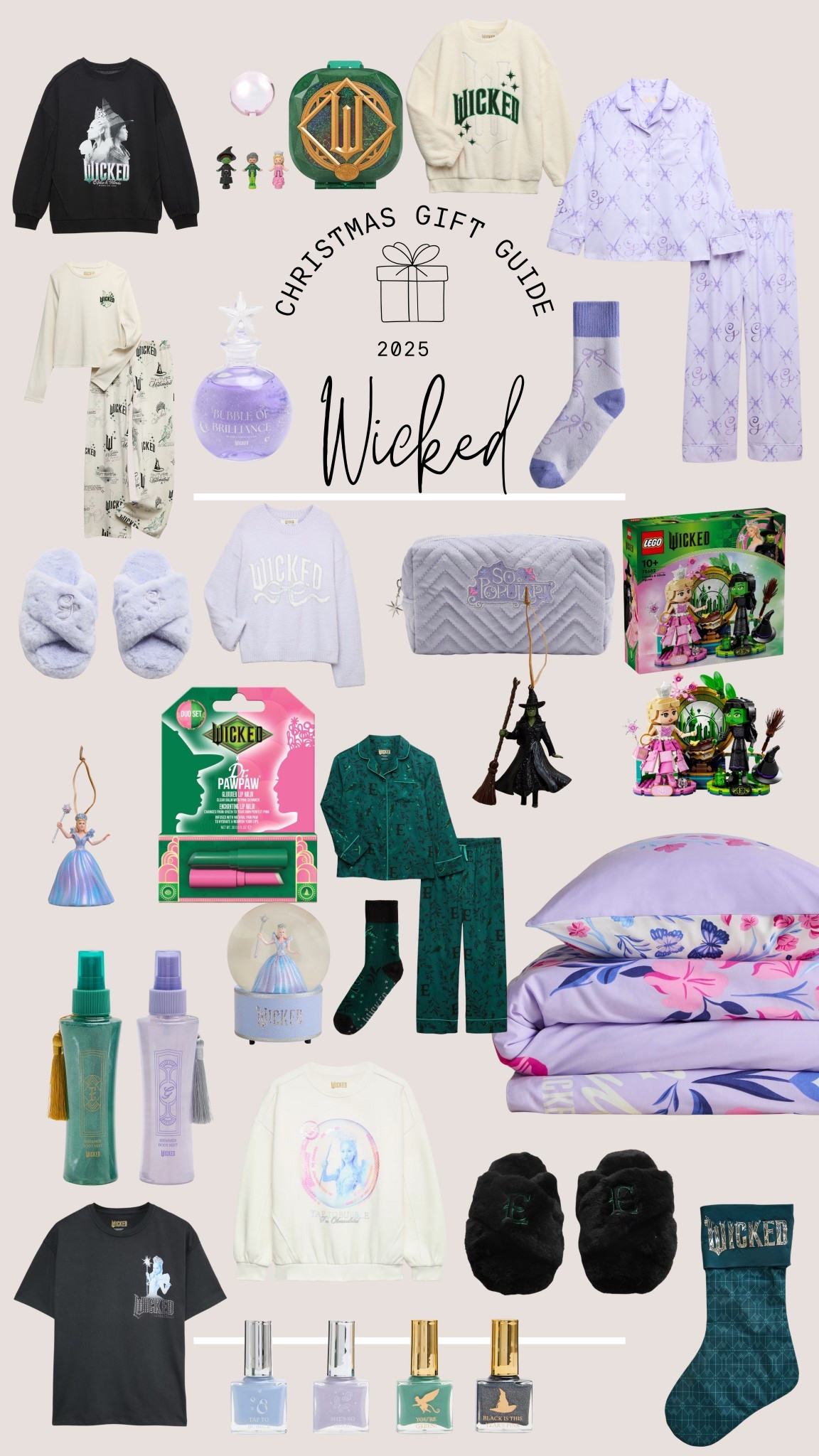 Christmas gift guide Wicked edition! 2025

#LTKgiftguide #LTKfestive #LTKkids