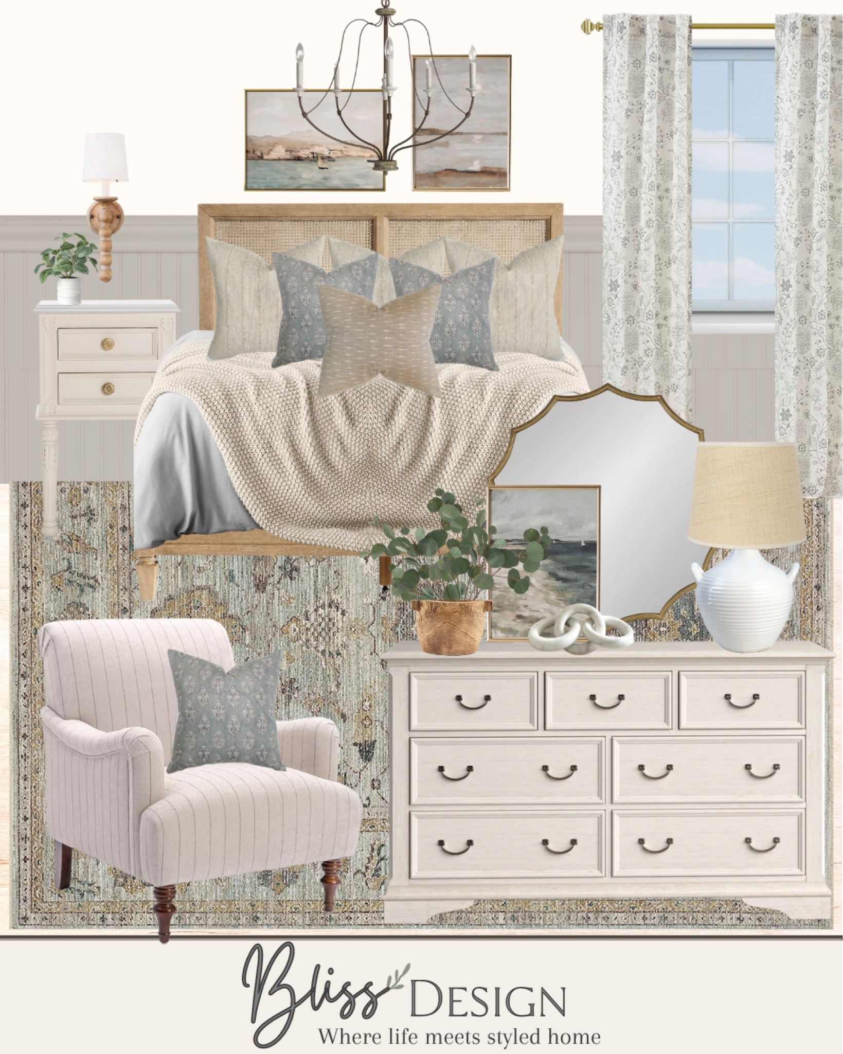 Coastal Bedroom

Bed, dresser, light, chair, pillow, blanket, sconce, lamp

#LTKFind #LTKhome #LTKstyletip