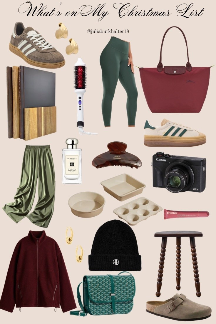 What’s on my Christmas list // gift guide for her // wife Christmas guide // 

Stool is from McGee & Co but I could not link 😭

#LTKmomlife #LTKHoliday #LTKGiftGuide