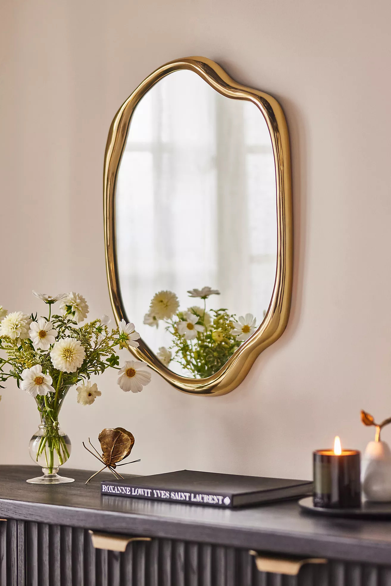 Alina Irregular Portrait Wall Mirror | Anthropologie (US)