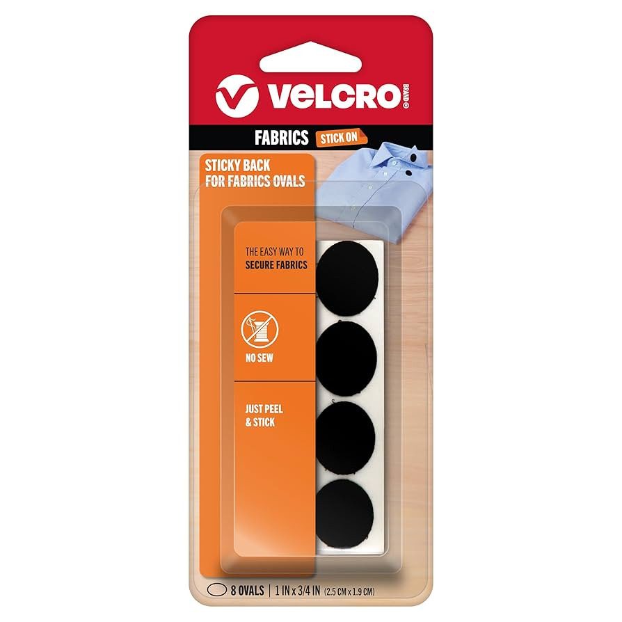 VELCRO Brand for Fabrics | Permanent Sticky Back Fabric Tape for Alterations and Hemming | Peel a... | Amazon (US)