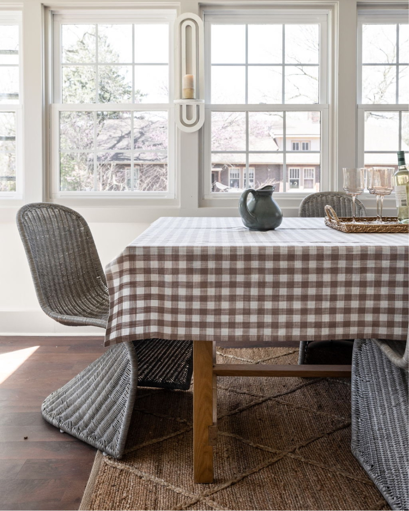 This porch is perfect as a formal dining space, or for enjoying the weather all year long!

#LTKhome