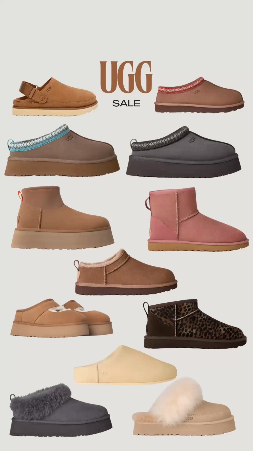 UGGs on sale!!! 🎁 extra 10% off sale prices for reward members. These prices are so good, I’ve never seen UGGs on sale like this. Already 30-40% off and you save an extra 10% 🤩these would make the perfect last minute gifts 🛍️


#UGGs #goldenstar #clogs #tazz #platformslipper #trendy #trending #ultramini #tasman #trendystyles #shoecrush #christmasgifts #giftsforanyone #holidays

#LTKGiftGuide #LTKSaleAlert #LTKHoliday