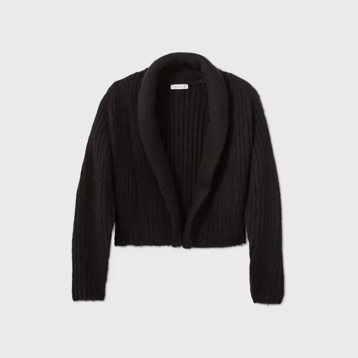 Women's Shawl Cardigan - Prologue™ Black | Target