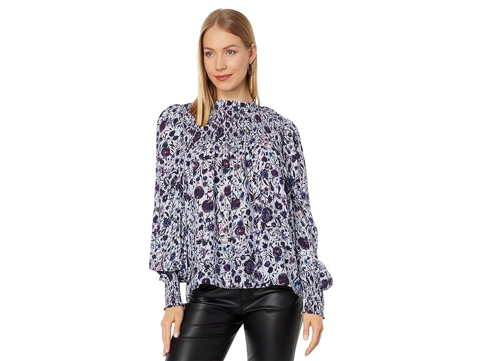 Marie Oliver Sofia Blouse Women's Clothing Lavender Harvest : SM, Silk | Zappos