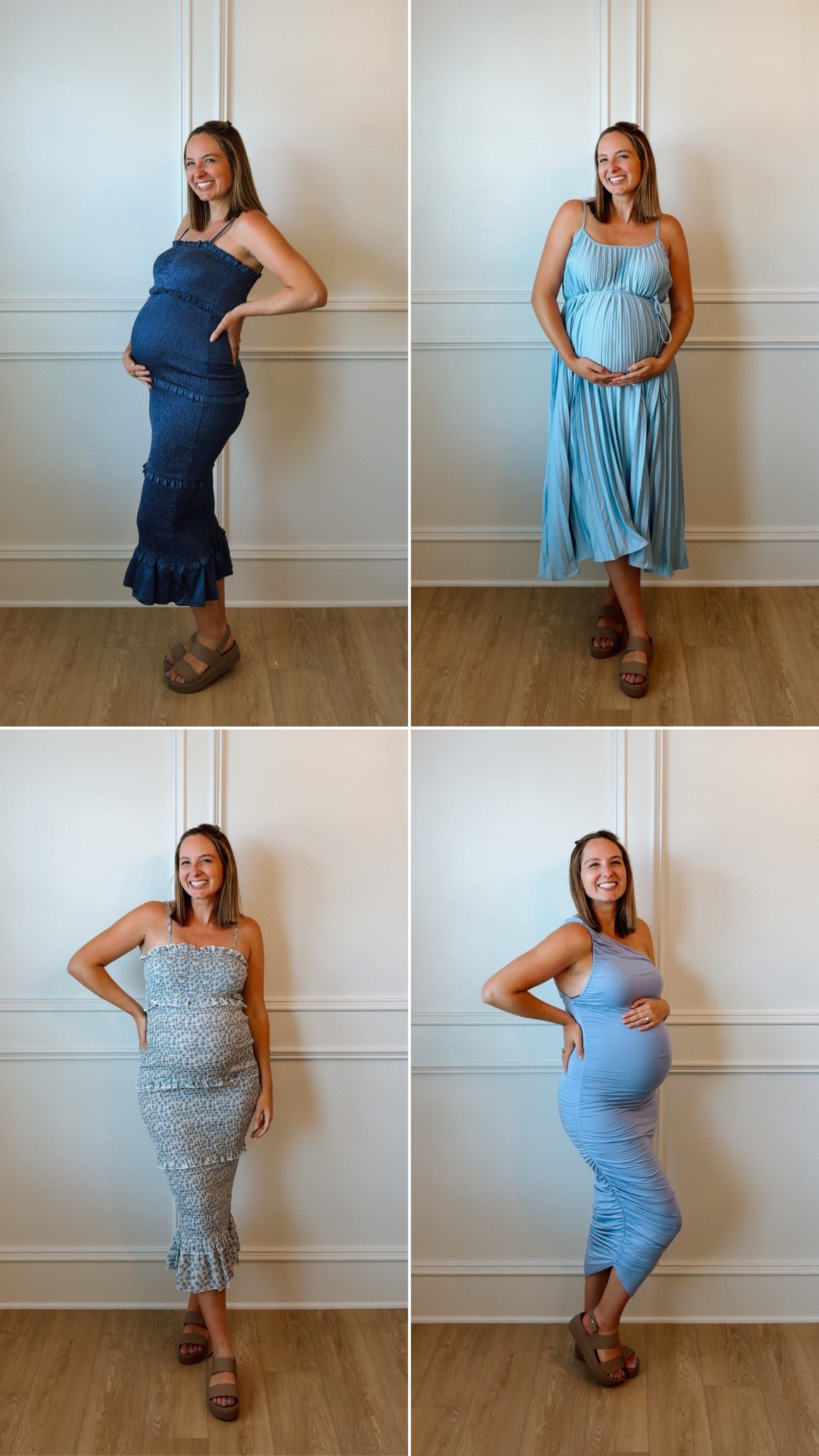 Some baby shower dress options to celebrate baby BOY 🩵 

#LTKBump #LTKBaby #LTKWedding