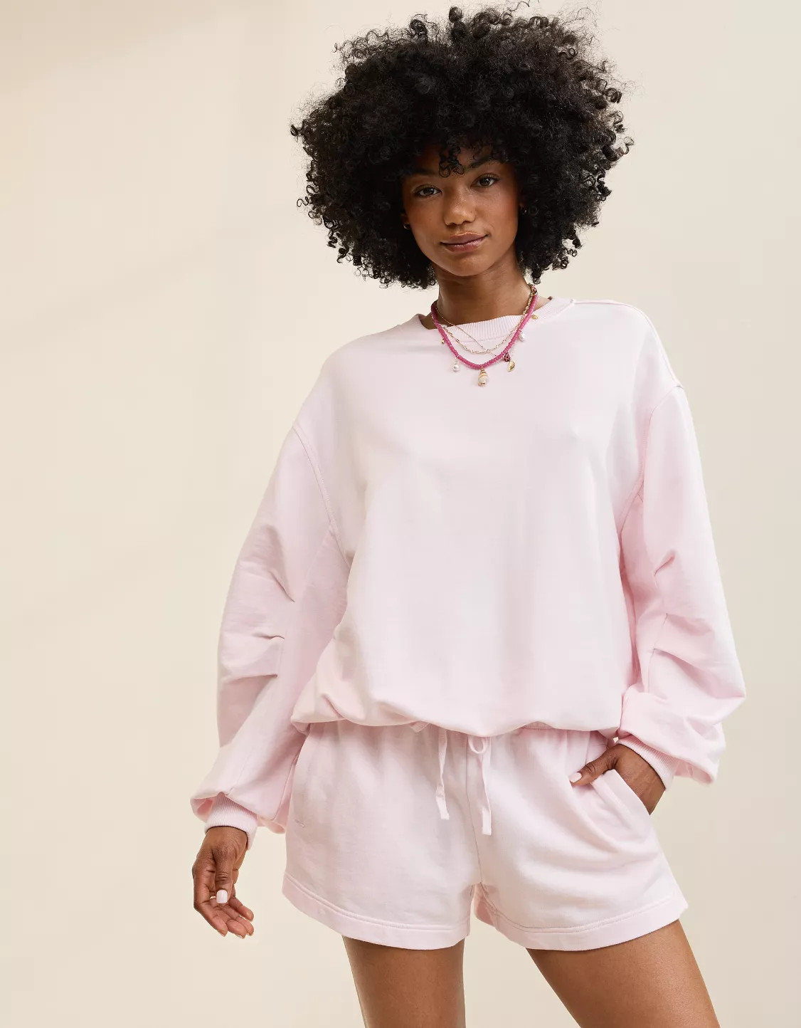 Aerie Jet Setter Crew Sweatshirt | Aerie