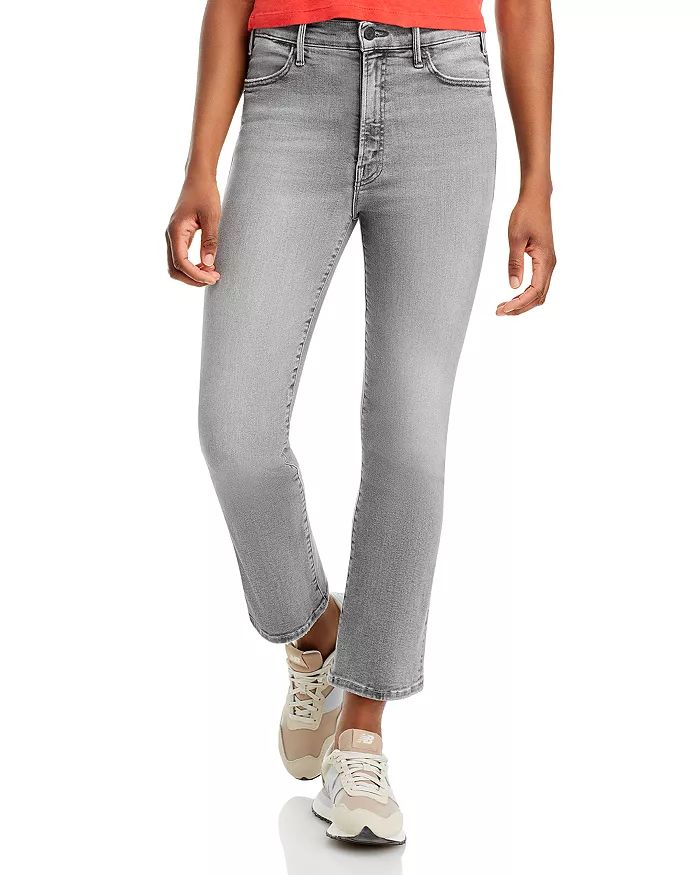 The Hustler High Rise Frayed Flare Leg Ankle Jeans | Bloomingdale's (US)