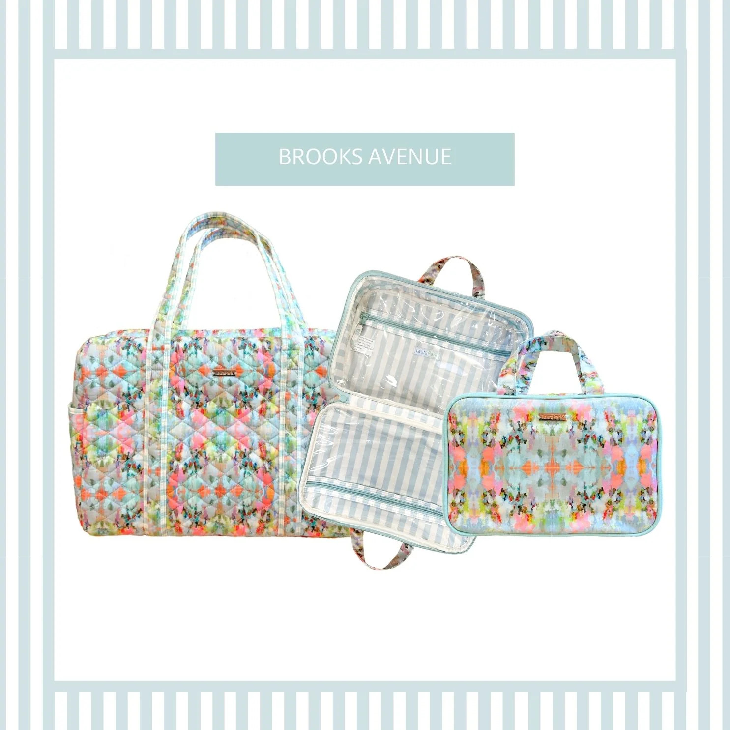Brooks Avenue Travel Case | Laura Park Designs