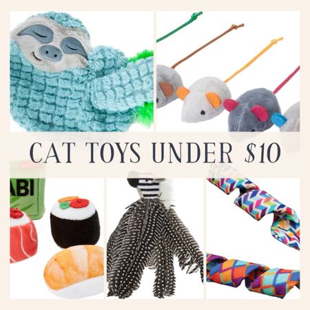Cat Toys Under $10 🐾🧸😻 great, affordable cat toys for your furbaby from Chewy 🐾✨

#LTKfindsunder50 #LTKGiftGuide #LTKhome