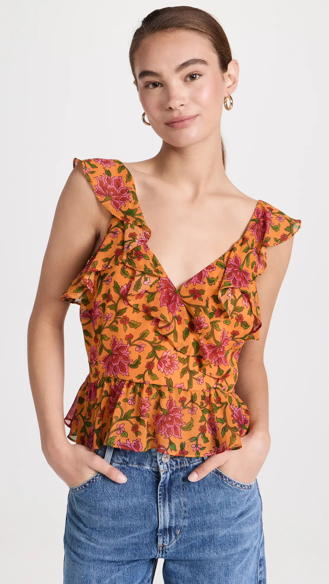 Veronica Beard Randa Top | Shopbop | Shopbop