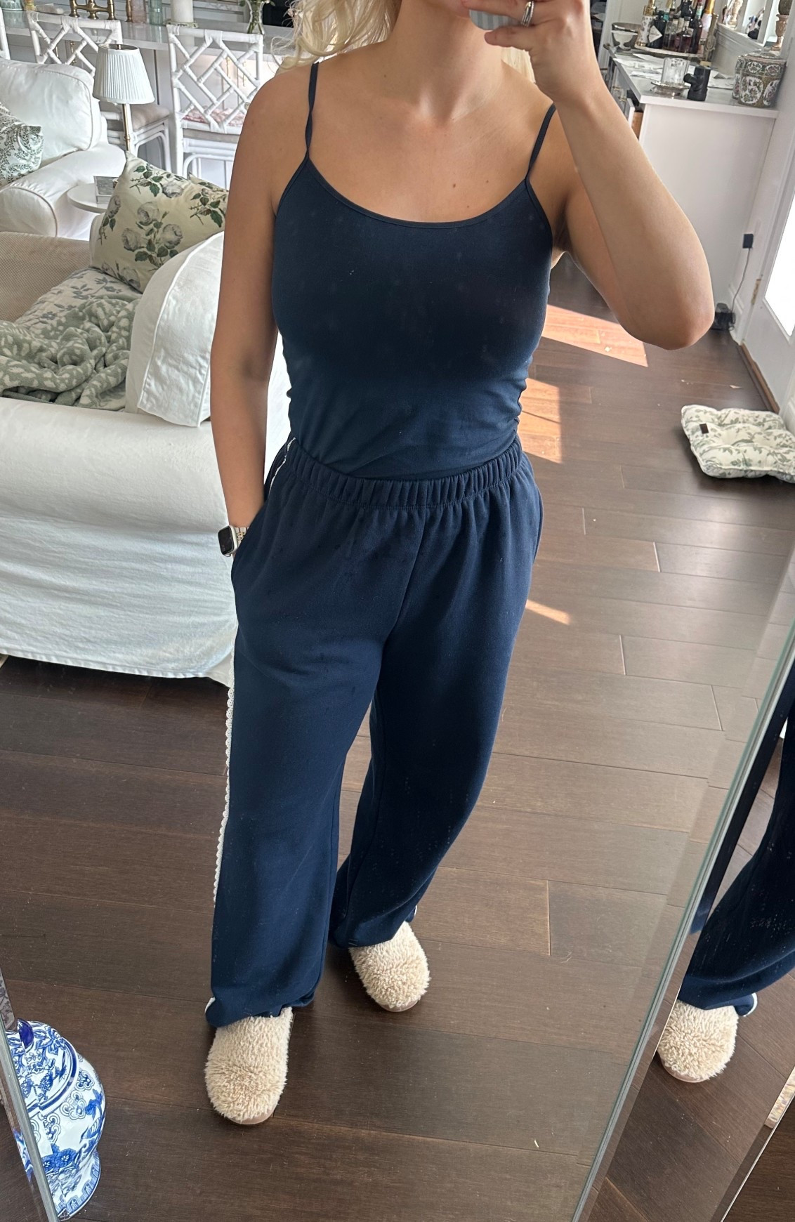 Walmart set 💙 and the lace detailing is adorable 

#LTKActive #LTKFindsUnder50 

#LTKdayinmylife #LTKootd