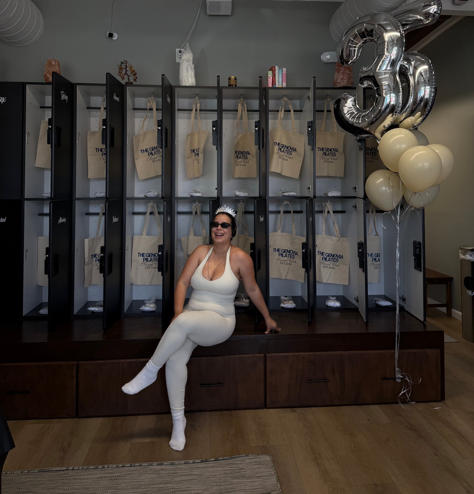 I hosted a Pilates party for my 35th birthday, and it was themed around "The Princess Diaries"! As a millennial, I felt it was only right to pay homage to my all time comfort movie.

Most of the items I used were purchased from Amazon, Etsy, and Michael’s. 

Whether you’re planning a "Princess Diaries" themed party or gearing up for your Halloween costume , be sure to check out these items!

Halloween | Yoga outfit | Pilates | workout outfit | totes | birthday balloon | petite 

#costume #princess #pilates #workout

#LTKPetite #LTKActive #LTKFindsUnder50