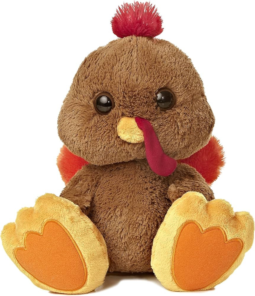 Aurora World Taddle Toes Stuffins Turkey Plush, 10" | Amazon (US)