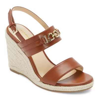 Liz Claiborne Womens Amaro Wedge Sandals | JCPenney