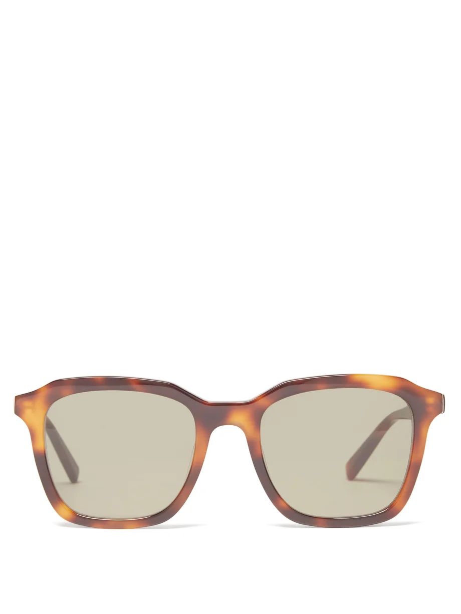 Betty oversized tortoiseshell-acetate sunglasses | Matches (UK)