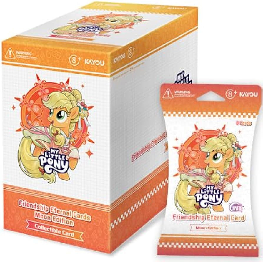 Kayou Friendship Eternal My Little Pony Moon Edition Cards, English Series 1 Card Set, Display Bo... | Amazon (US)