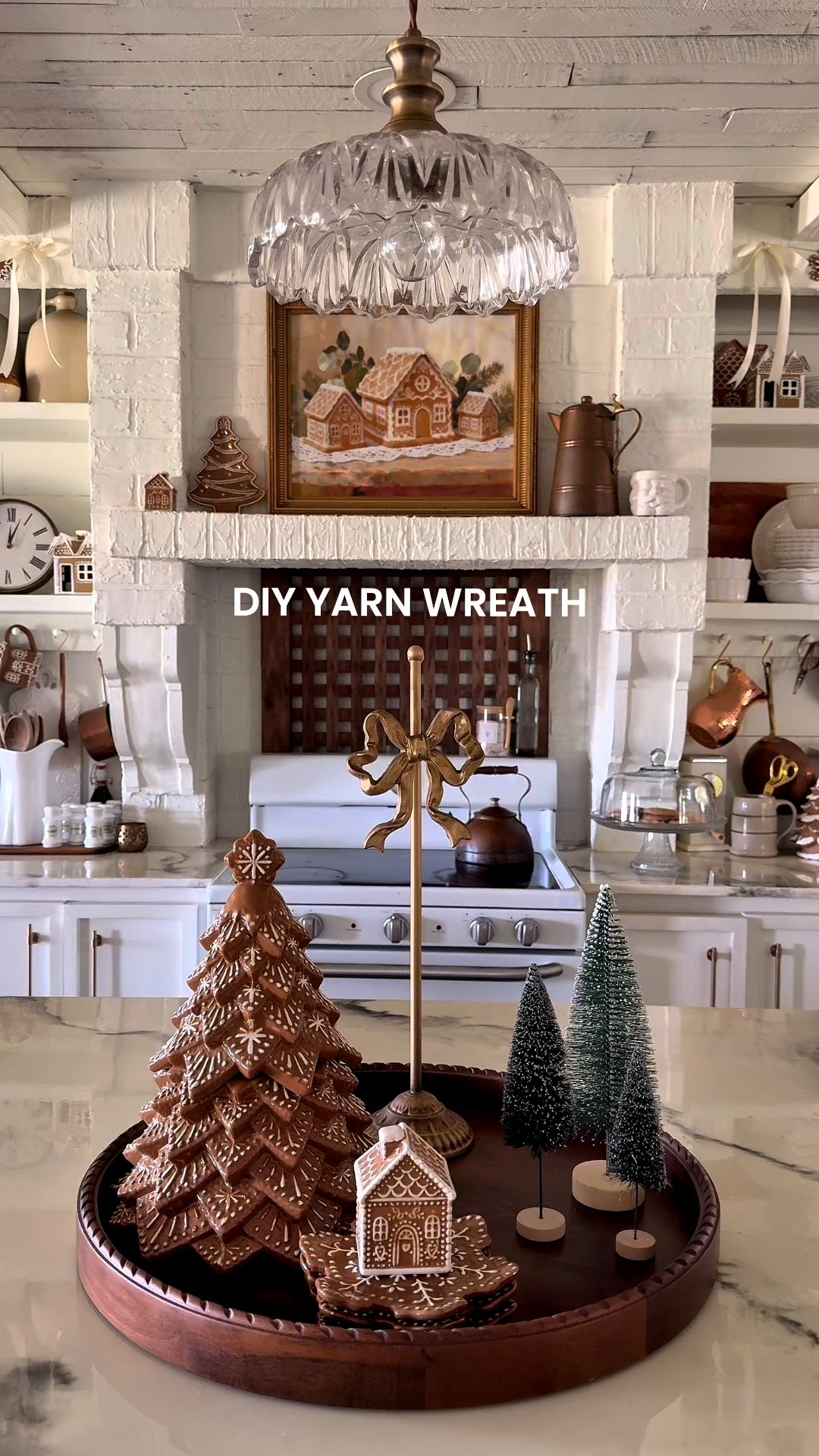This DIY Yarn Wreath is such an easy craft idea that adds the perfect touch of cozy to any space! 🤍✨ #christmasdecorating #christmasdecor 

#LTKSeasonal #LTKHoliday #LTKHome