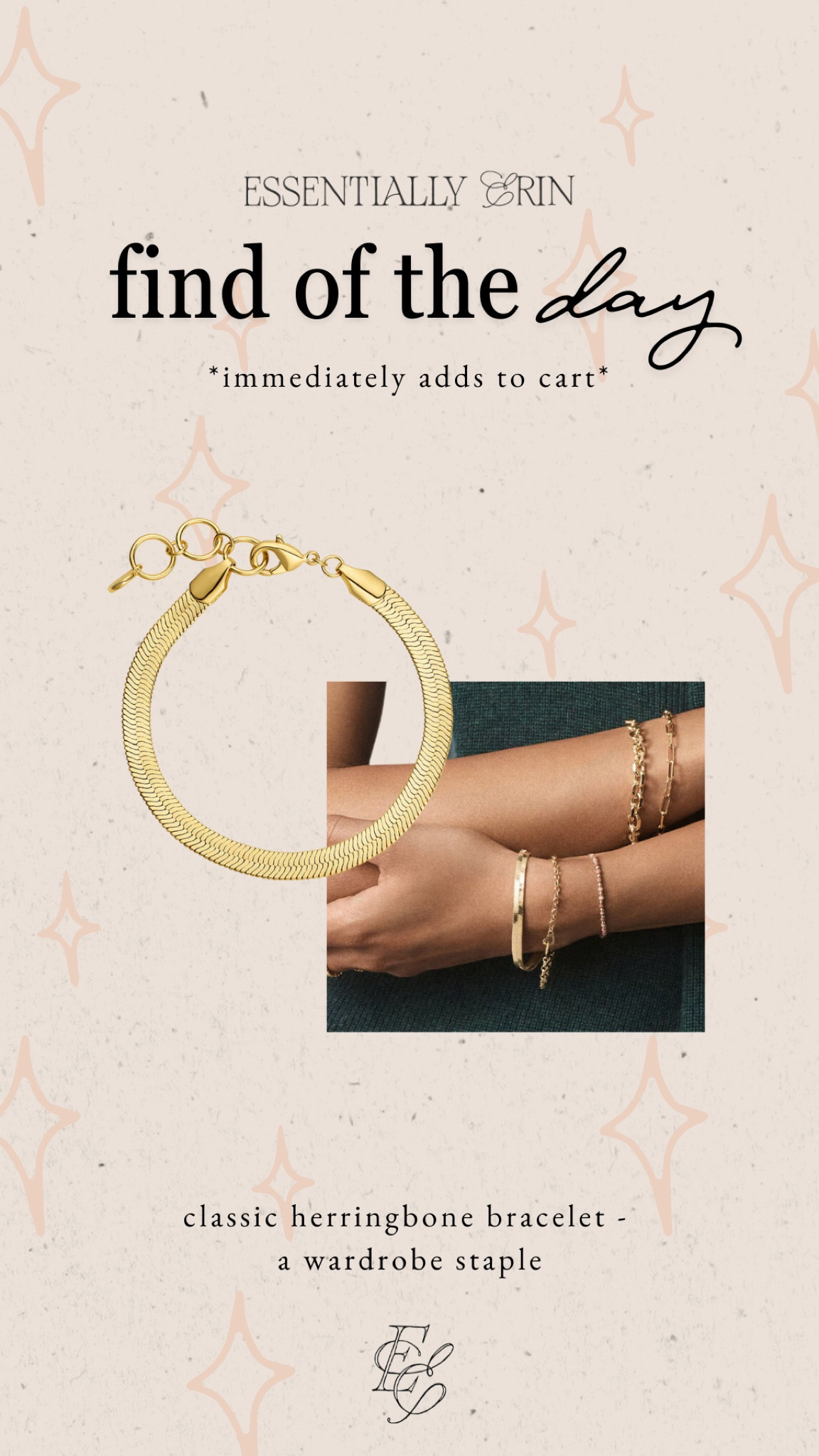 The perfect classic herringbone bracelet ✨

#LTKU #LTKGiftGuide #LTKHoliday