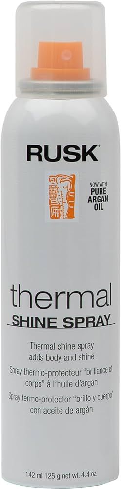 Rusk Thermal Shine Spray, Pure Argan Oil, 4.4 oz | Amazon (US)