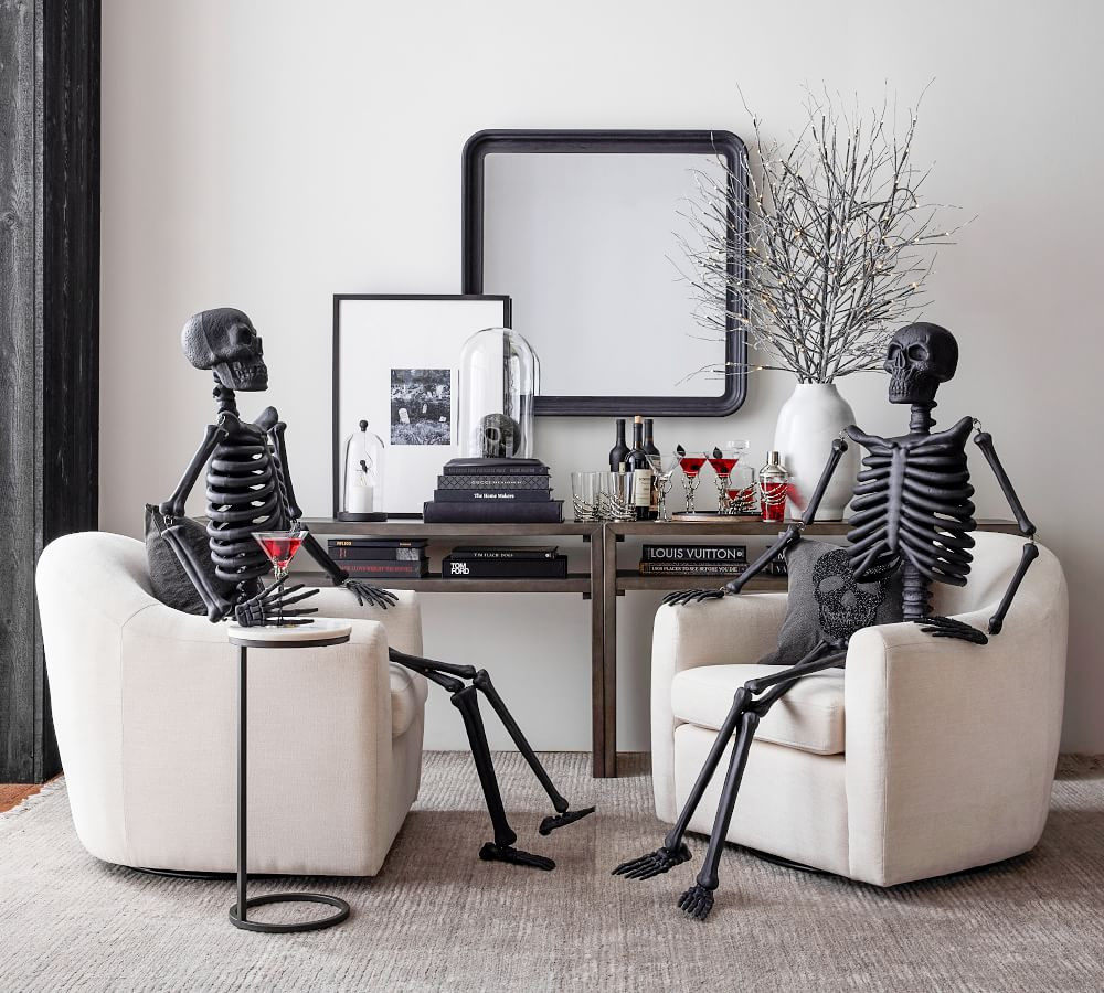 Mr. Bones Skeleton - Black | Pottery Barn (US)
