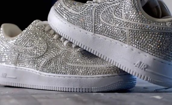 FULL Crystal Nike Air Force One Bling Sneakers | Etsy | Etsy (US)