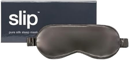 slip Pure Silk Sleep Mask - Charcoal | 100% Mulberry Silk, Ultra Soft & Comfortable, Blocks Light... | Amazon (US)