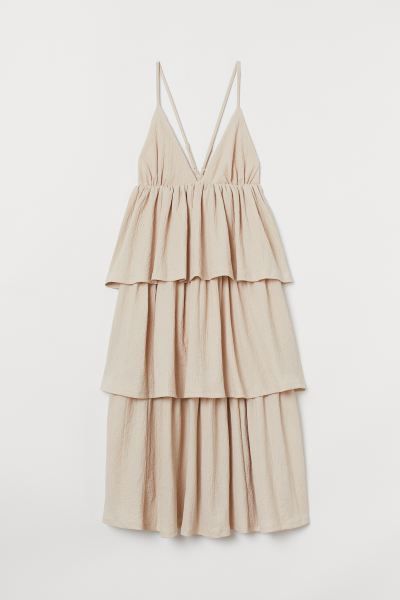 Tiered V-neck Dress | H&M (US + CA)