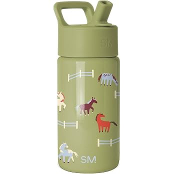 Simple Modern Kids Water Bottle & Toddler Cup | 14oz | Horses | Amazon (US)