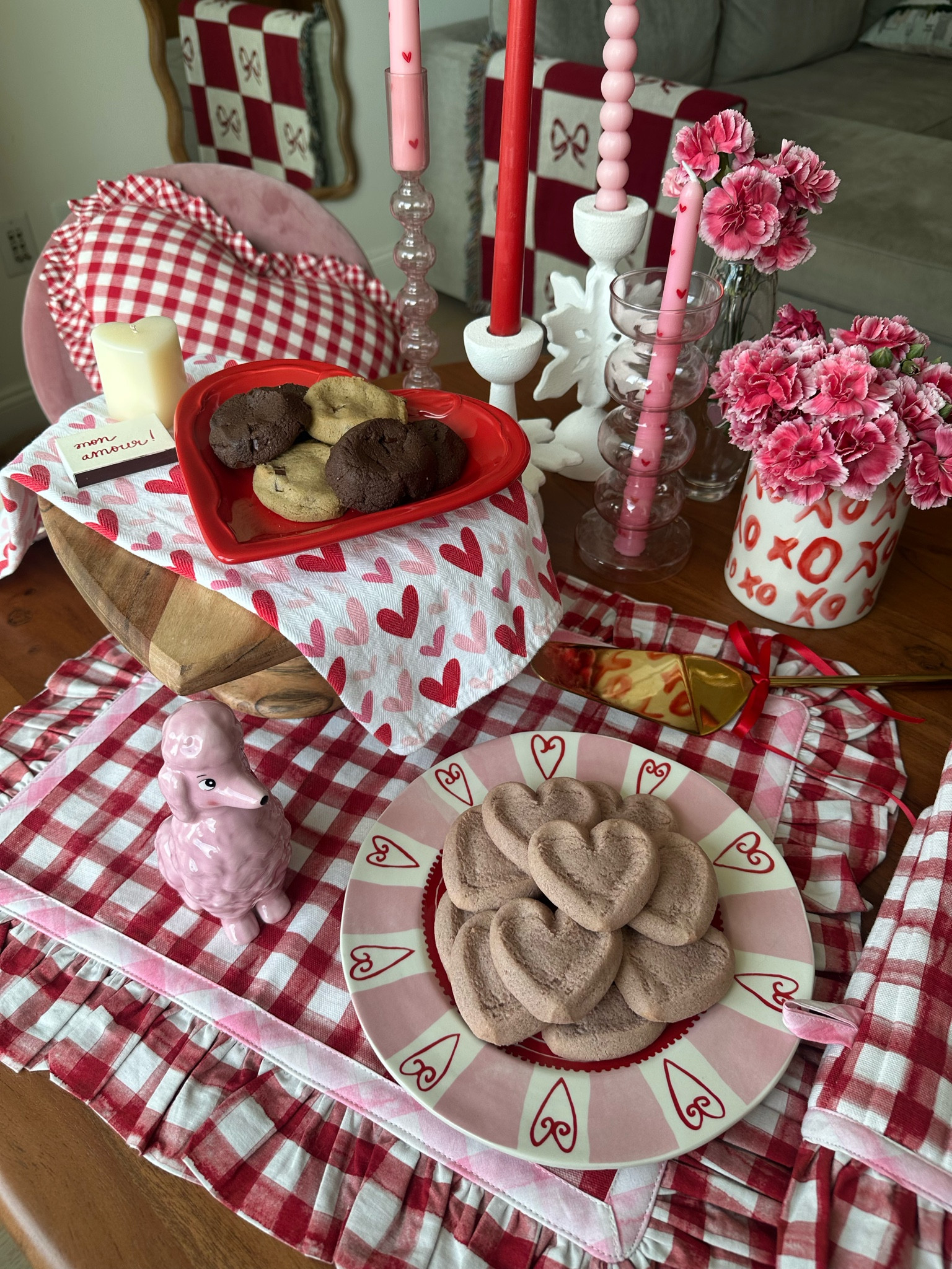 valentine baking setup 💘 I love an opportunity to go all out for a holiday - especially pink! 

#LTKSeasonal #LTKStyleTip