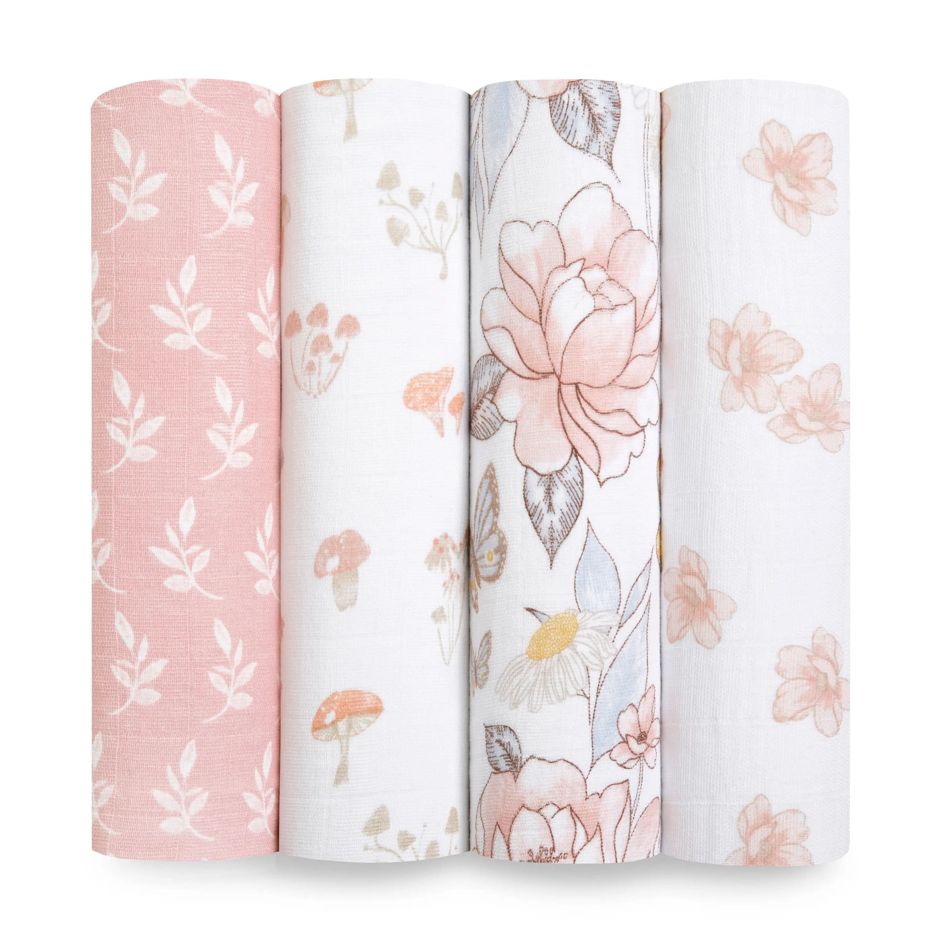organic cotton swaddles 4 pack | aden + anais