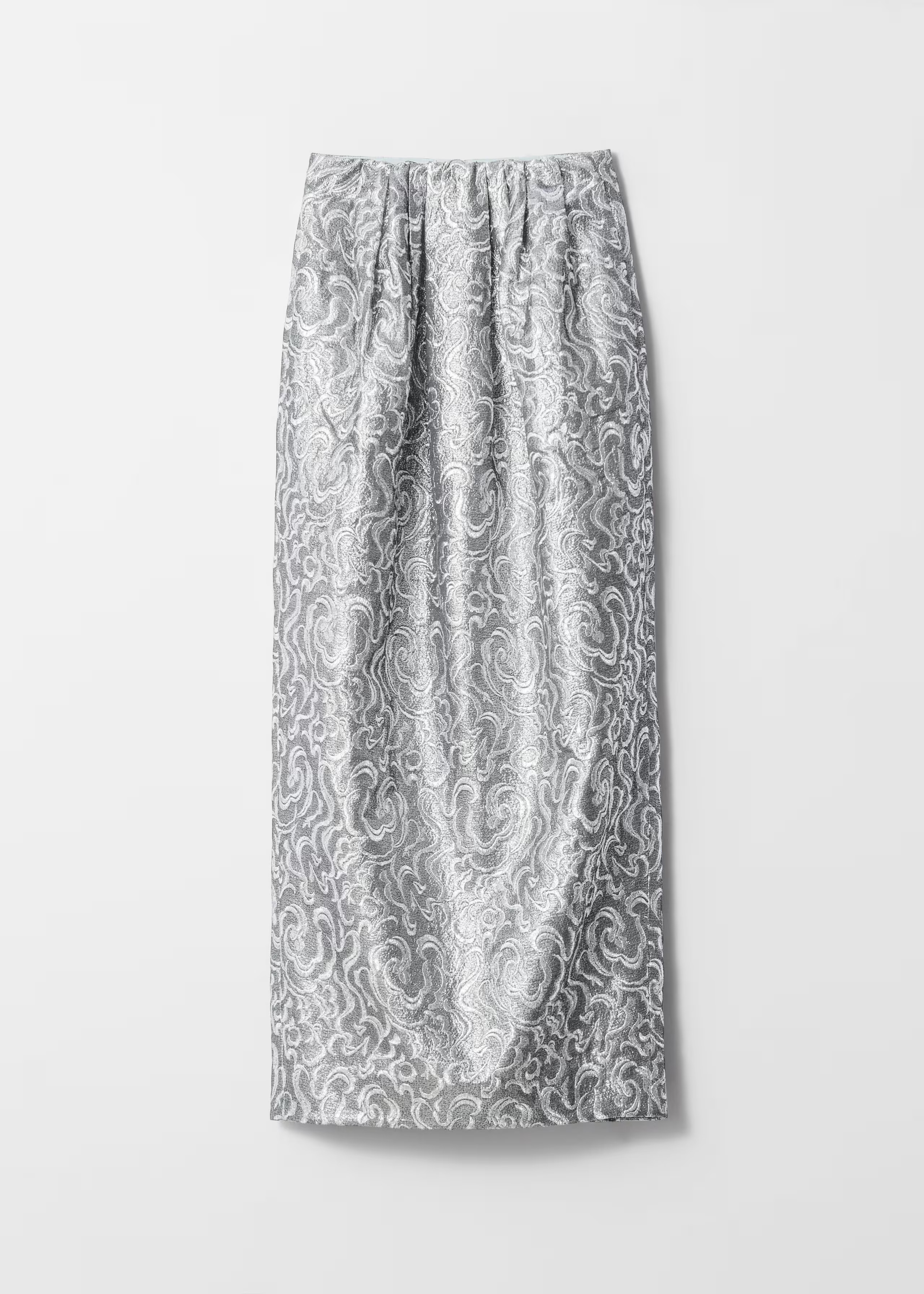 Metallic Jacquard Midi Skirt | & Other Stories - US