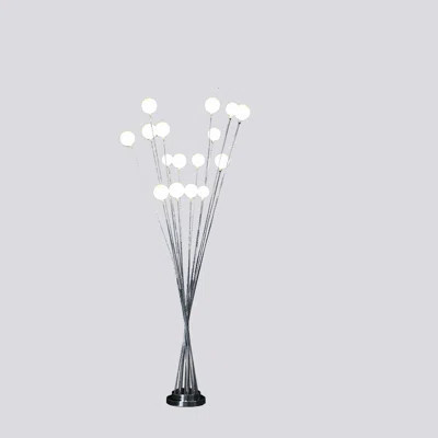 62" Contemporary Multi Light LED Floor Lamp | Wayfair North America