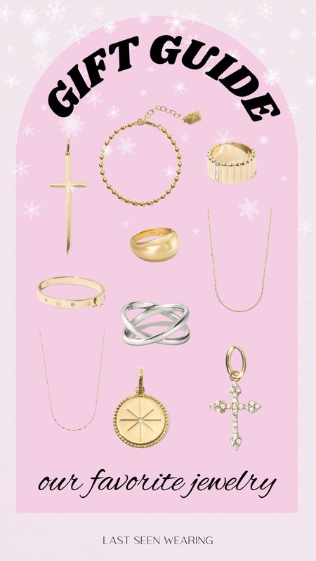 Gift Guide: Our Favorite Jewelry
#rings #daintychain

#LTKGiftGuide #LTKSeasonal #LTKstyletip
