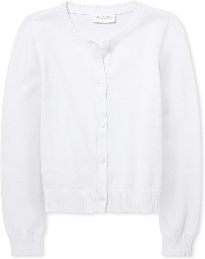 The Children'S Place Girls Basic Cardigan | Amazon (US)
