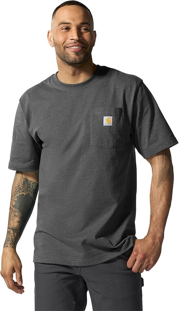 Carhartt Men's Iconic K87 Pocket T-Shirt | Amazon (US)