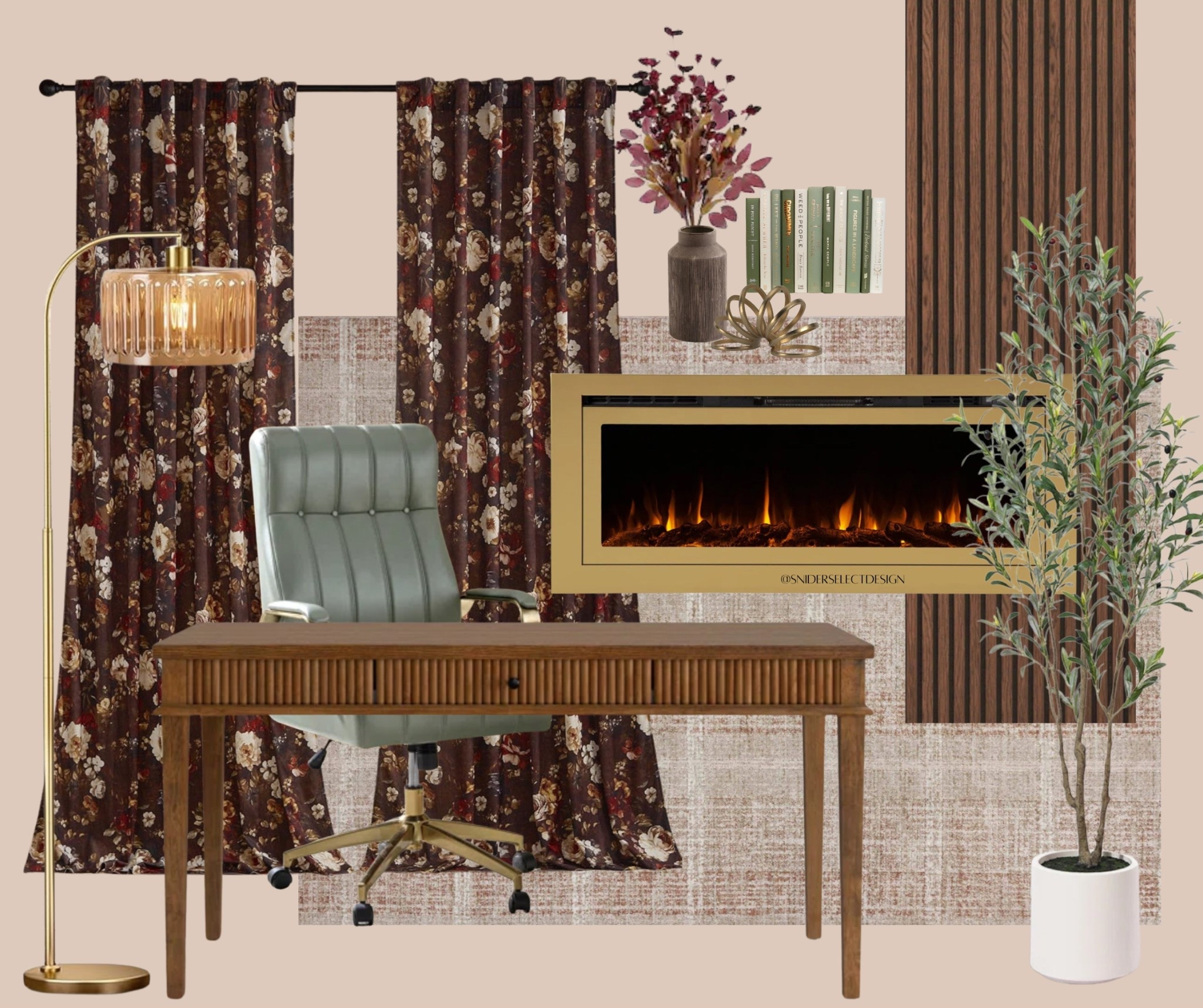 Feminine moody office makeover!

#LTKHome