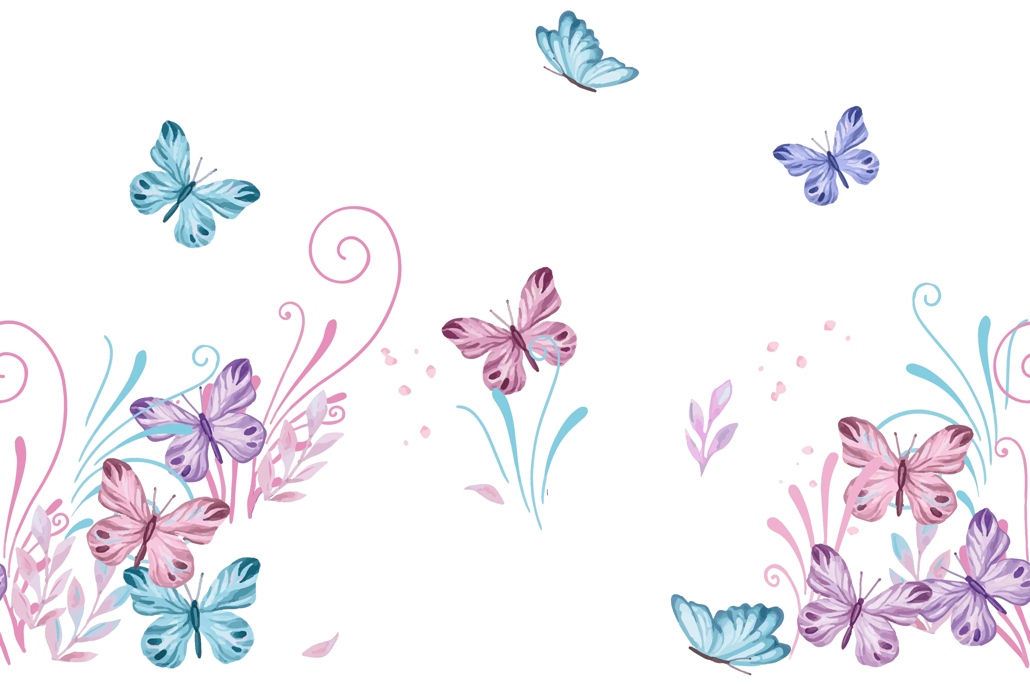 Garrafa Térmica Fresh + Ebook - Borboletas com Aquarela | Gocase (BR)