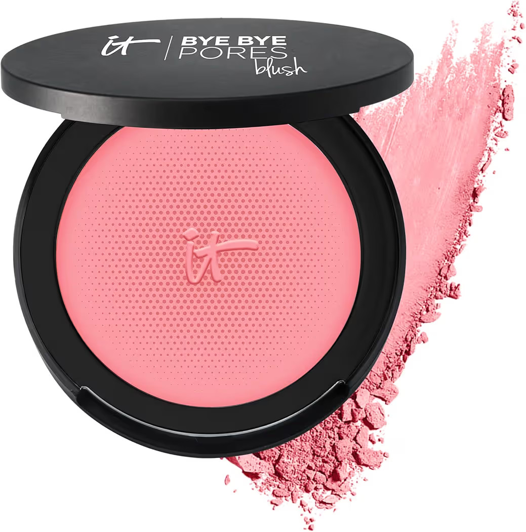 IT Cosmetics Bye Bye Pores Blush - Sheer, Buildable Color - Diffuses the Look of Pores & Imperfec... | Amazon (US)