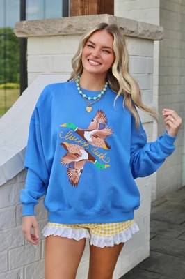 Lucky Ducks Sweatshirt L/XL | Poppy & Pine
