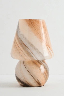 Lefkada Swirled Glass Table Lamp | Anthropologie (US)