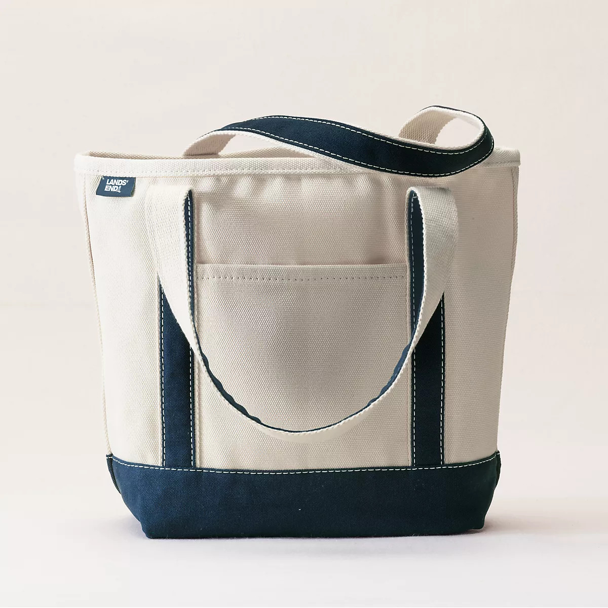 Medium 5 Pocket Open Top Canvas Tote Bag | Lands' End (US)