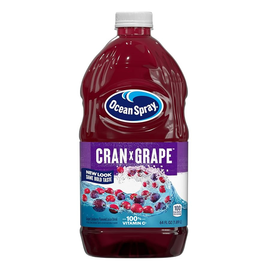 Ocean Spray Cran-Grape Juice, 64 Fl Oz | Amazon (US)