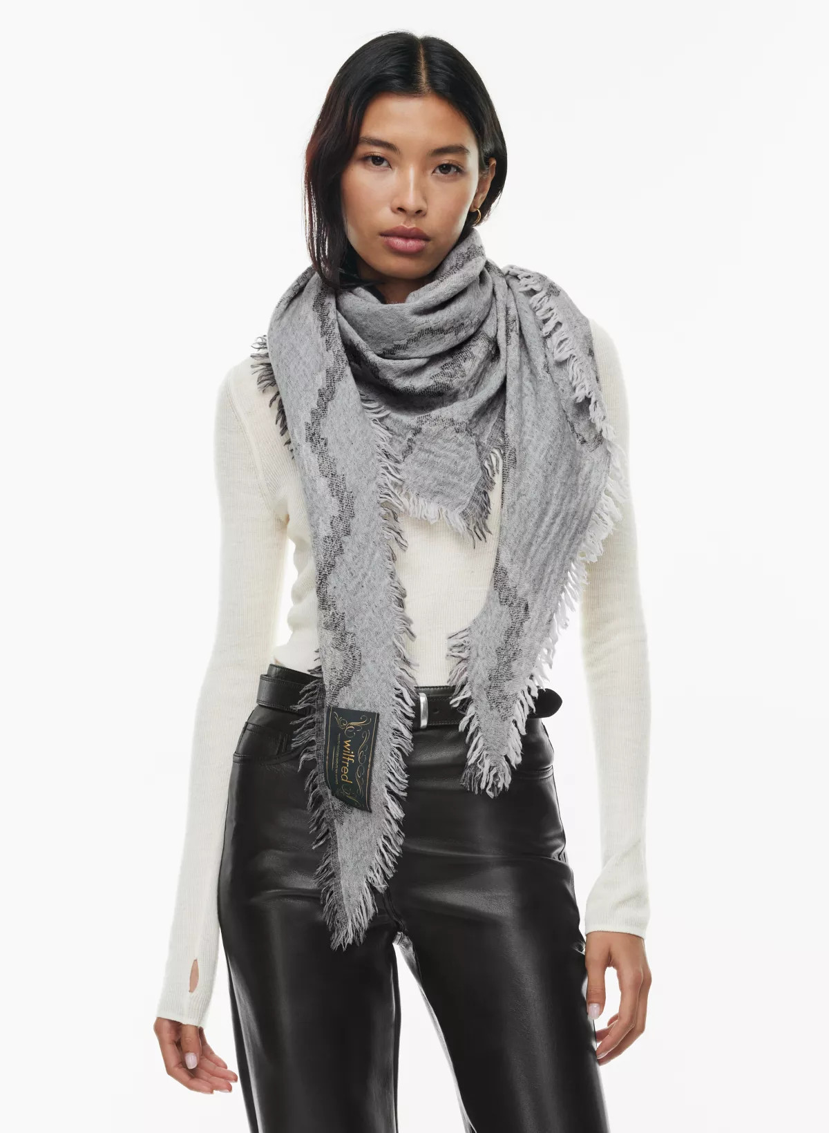 DIAMOND MOSAIC SCARF | Aritzia