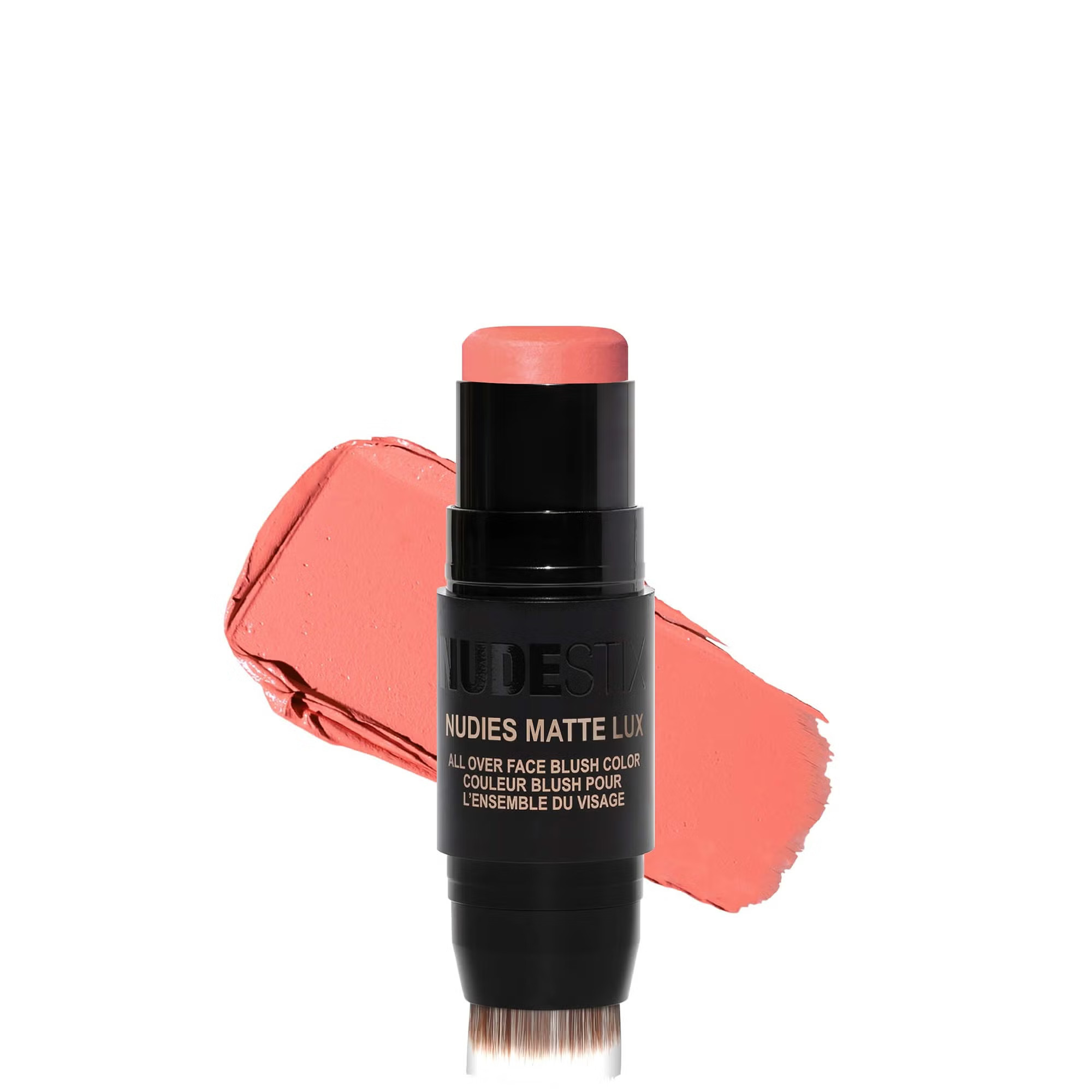 NUDESTIX Nudies Matte Lux All Over Face Blush Colour - Pretty Peachy | Look Fantastic (UK)