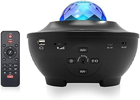 Amazon.com: Moredig Star Projector, Galaxy Projector with Bluetooth Music Speaker, Timer, Voice&R... | Amazon (US)