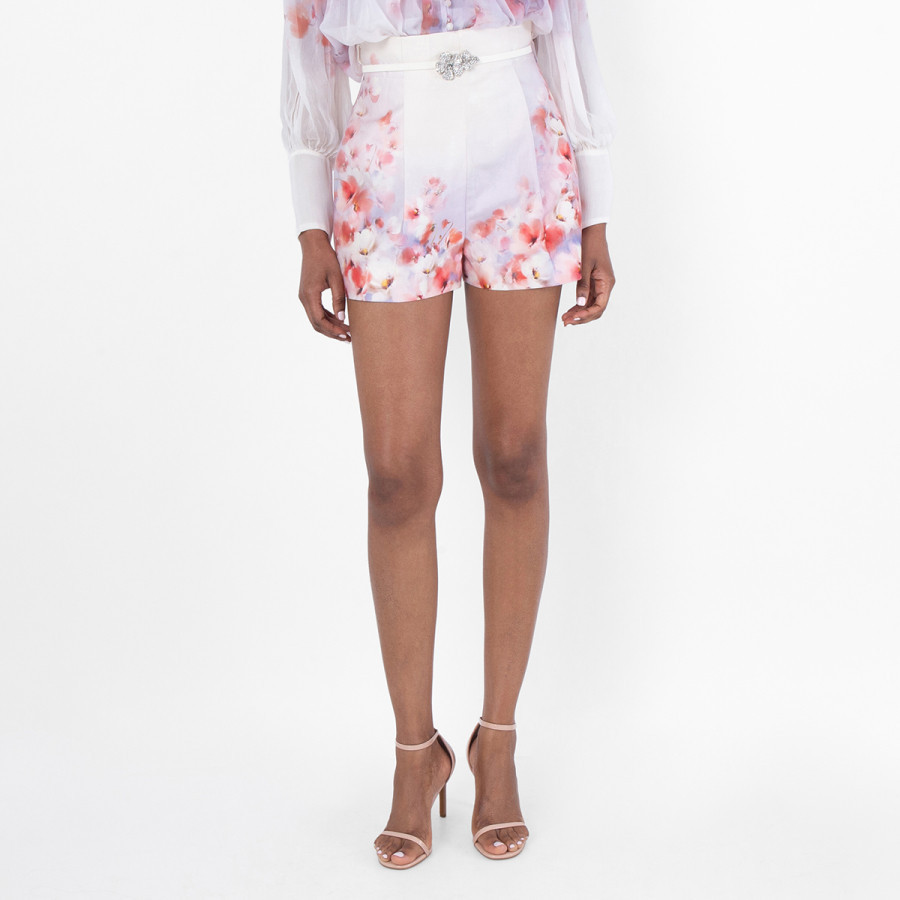 Zimmermann Crush Flat Front Shorts, Brand Size 0 ( US Size 4 ) | Jomashop.com & JomaDeals.com