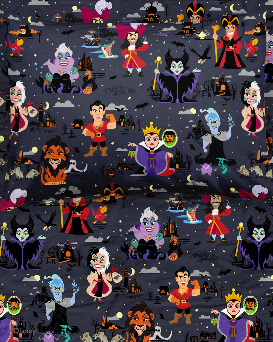 Disney Villains Twin Sheet Set | Little Sleepies
