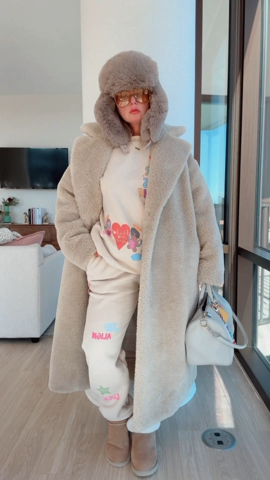 wearing a size up in sweatsuit. This is the softest material of any of my sweats, super cozy

#LTKHoliday #LTKGiftGuide